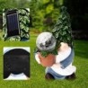 Gnome Garden Statue Outdoor Decor Solar Gnome Gift Carrying Magic Orb Garden Decorations for Yard Lawn Porch Ornament 3.94" x 3