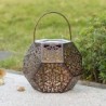 Solar Lantern Hanging Garden Outdoor Metal Waterproof LED Table Lamp