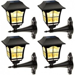 Maggift 4 Pack Solar Wall...