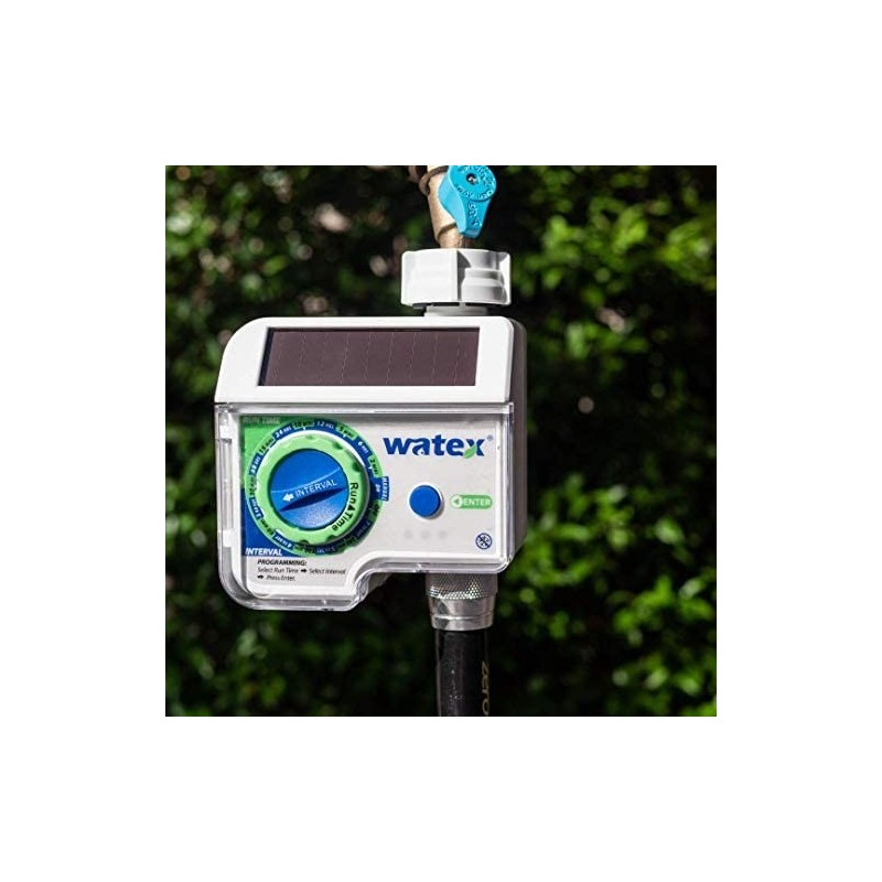 Solar Powered Tap Timer White tap Timer Batteries Included.