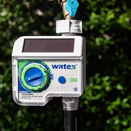 Solar Powered Tap Timer White tap Timer Batteries Included.