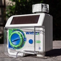 Solar Powered Tap Timer White tap Timer Batteries Included.